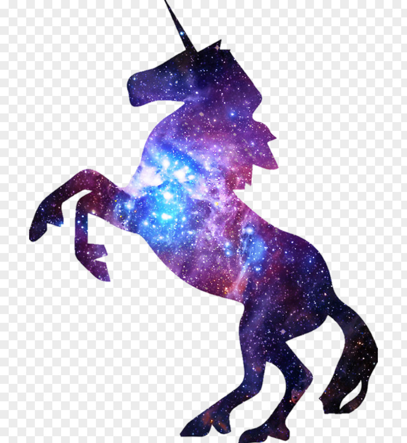 Silhouette Unicorn Clip Art PNG