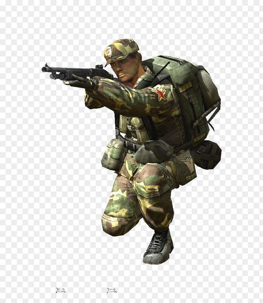 Soldier Infantry Warrior Military Camouflage PNG