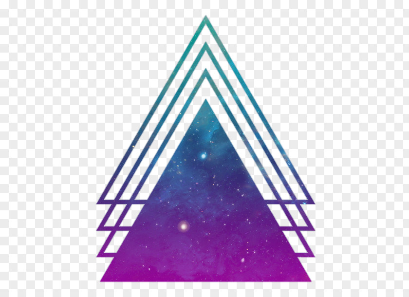 Triangle Sacred Geometry Shape PNG