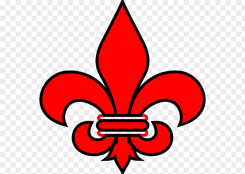 Free Fleur De Lis Vector Fleur-de-lis New Orleans Saints Red Clip Art PNG
