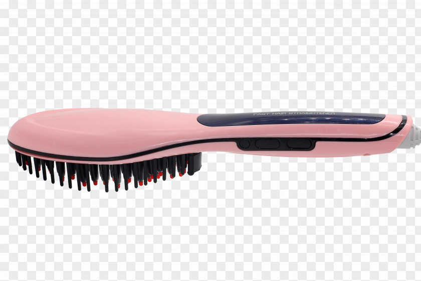 Hair Iron Comb Straightening Brush PNG