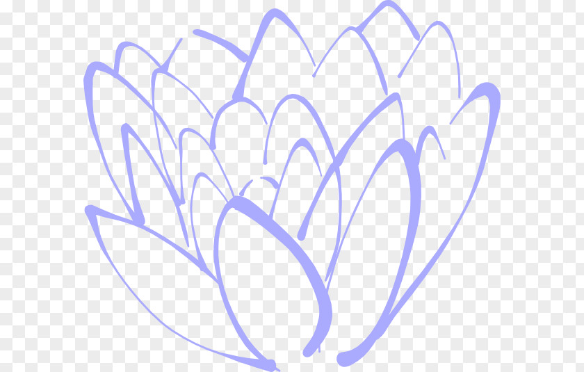 Light Blue Nelumbo Nucifera Flower Clip Art PNG