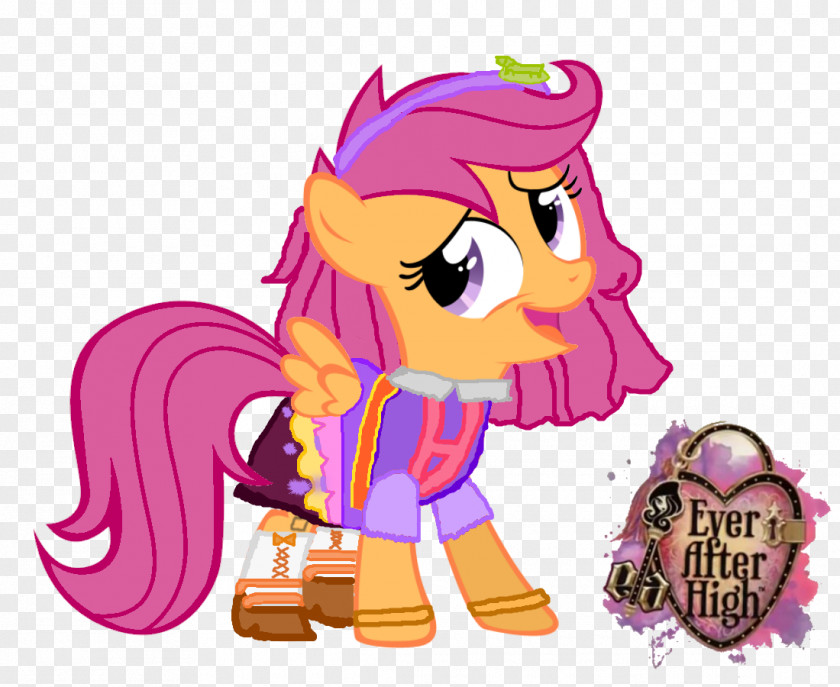 Red Cedar Pony Scootaloo Wood Ever After High Fluttershy PNG
