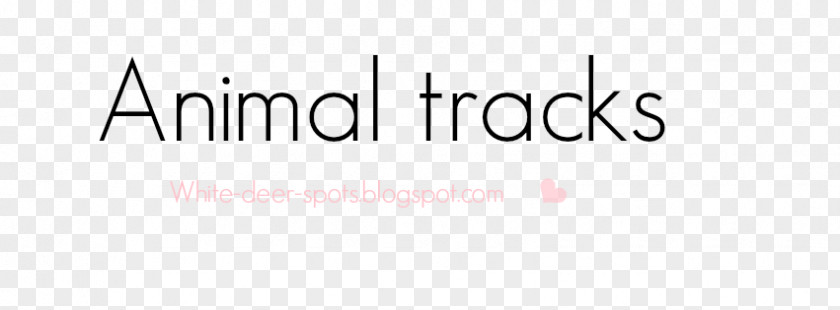 Animal Track Logo Brand Line PNG