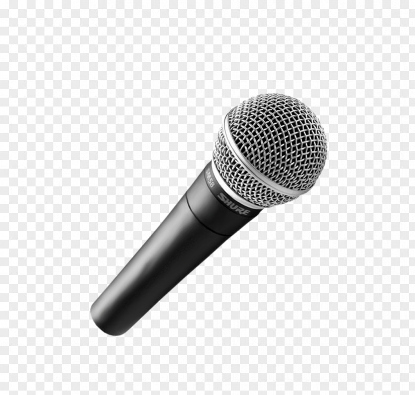 Cartoon Microphone Shure SM58 SM57 Audio PNG