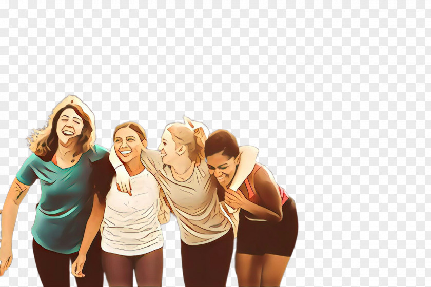 Dance Team Group Of People Background PNG