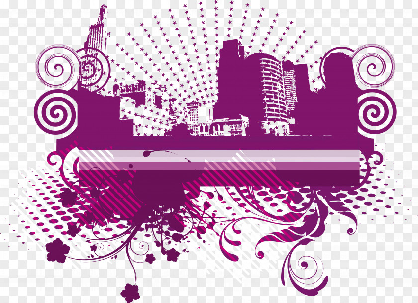 Dream City Architecture Skyline PNG