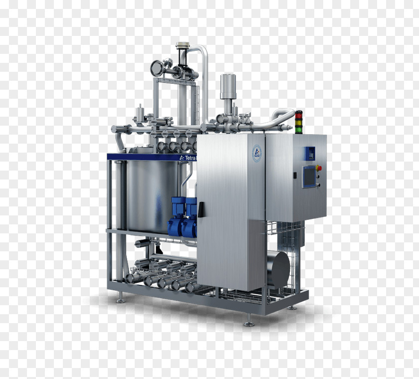 Machine Clean-in-place Tetra Pak Industry Food Processing PNG