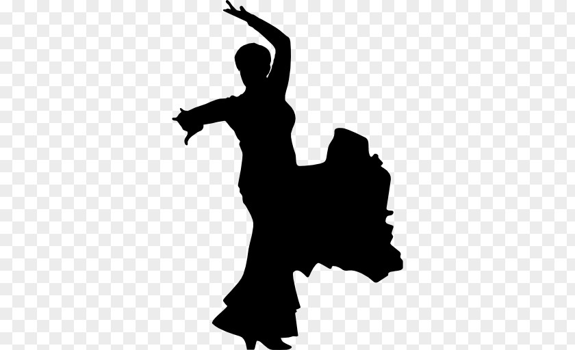 Silhouette Dance Flamenco PNG