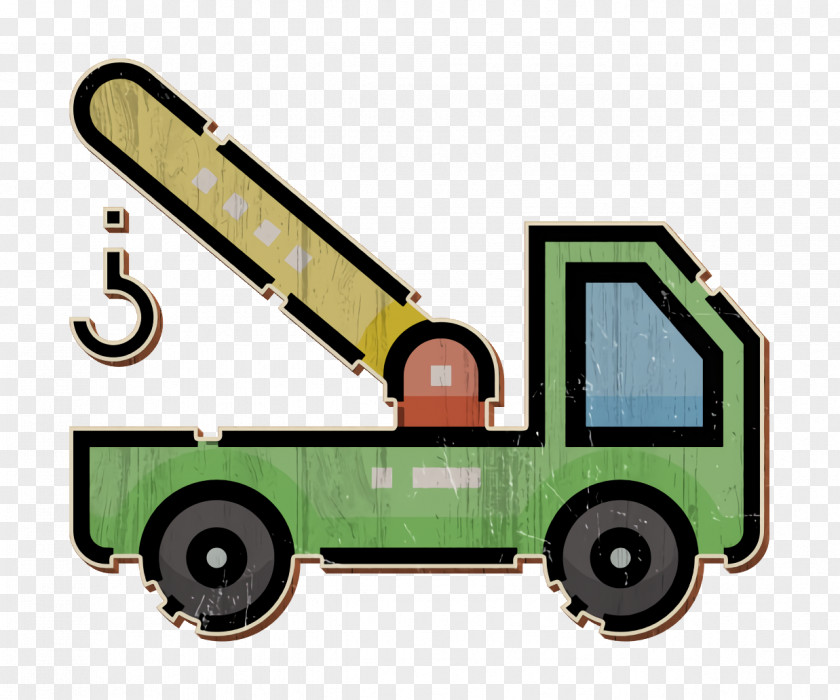 Vehicles Transport Icon Crane Truck PNG