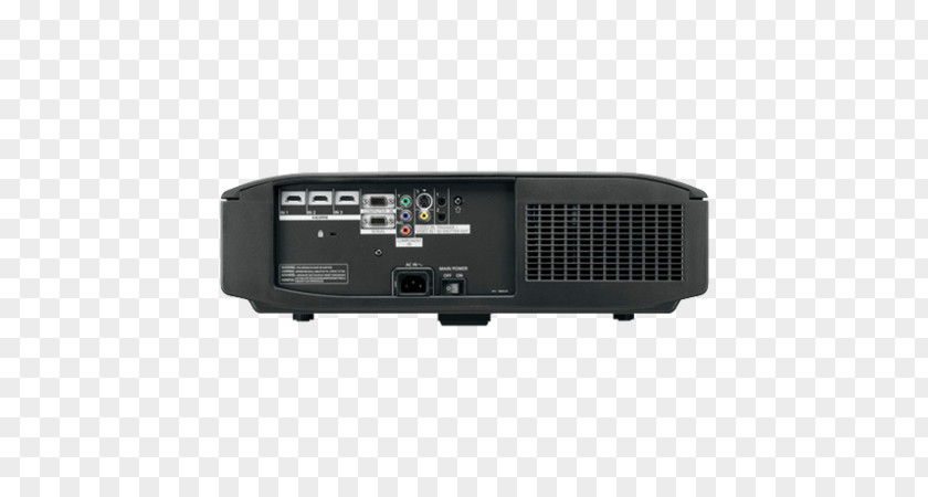 3d Model Home Multimedia Projectors Panasonic PT-AE8000U 1080p LCD Projector PNG