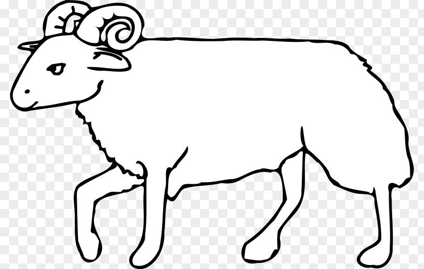 Black Goat Sheep Coloring Book Dog Clip Art PNG