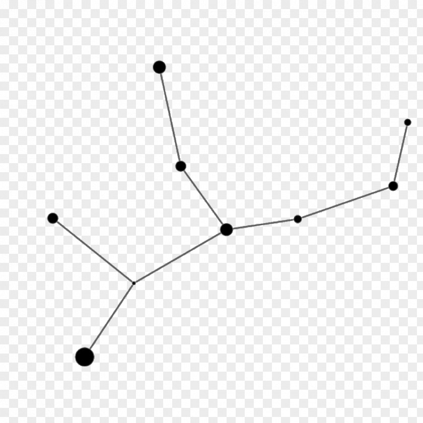 Constellation Virgo Transparency Image PNG