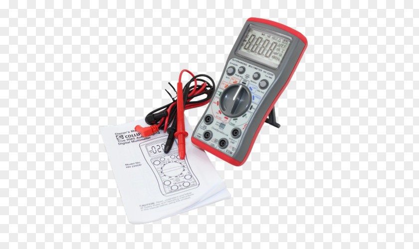 Electronics Measuring Instrument Digital Multimeter True RMS Converter PNG