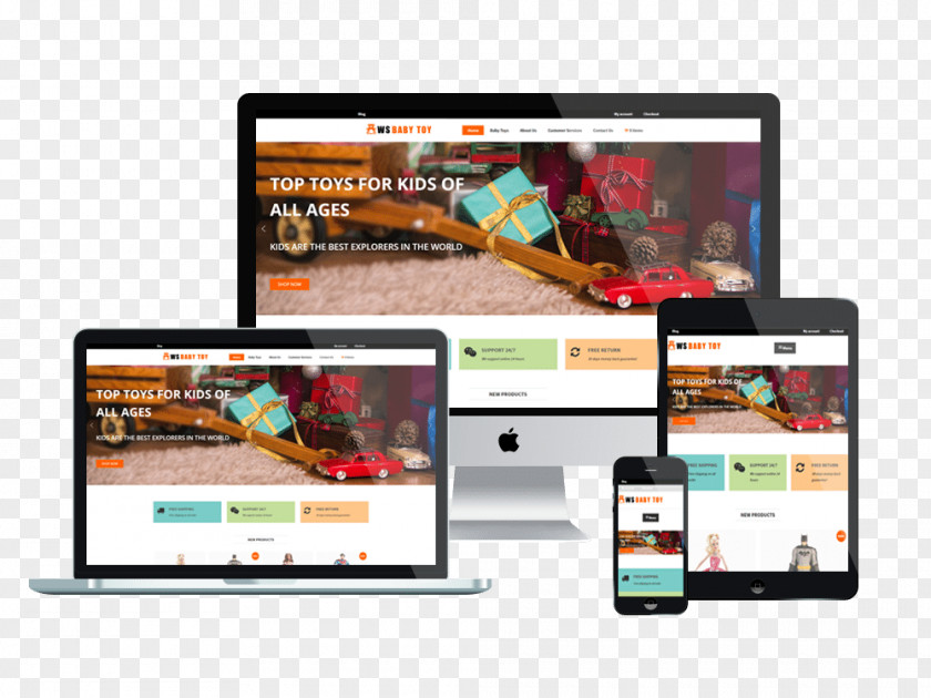 Tea Responsive Web Design Cafe Template System PNG