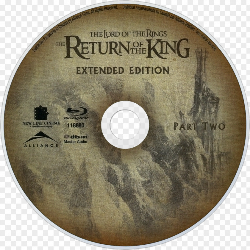 The Lord Of Rings Blu-ray Disc Film DVD PNG
