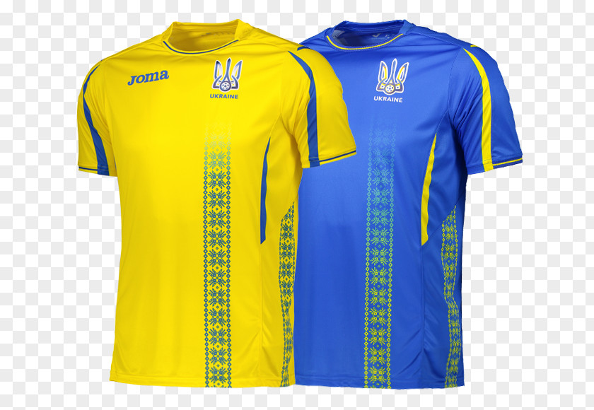 Football Ukraine National Team Kit Jersey PNG