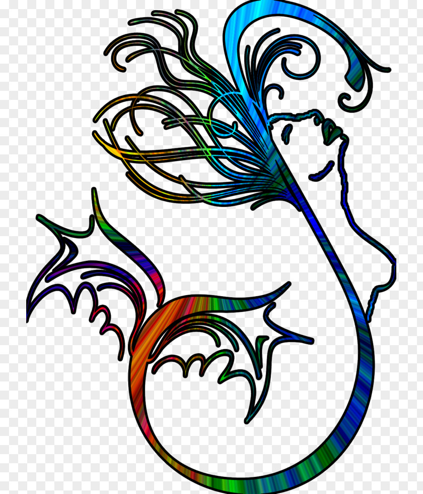 Hand-painted Mermaid Fine-art Photography Clip Art PNG