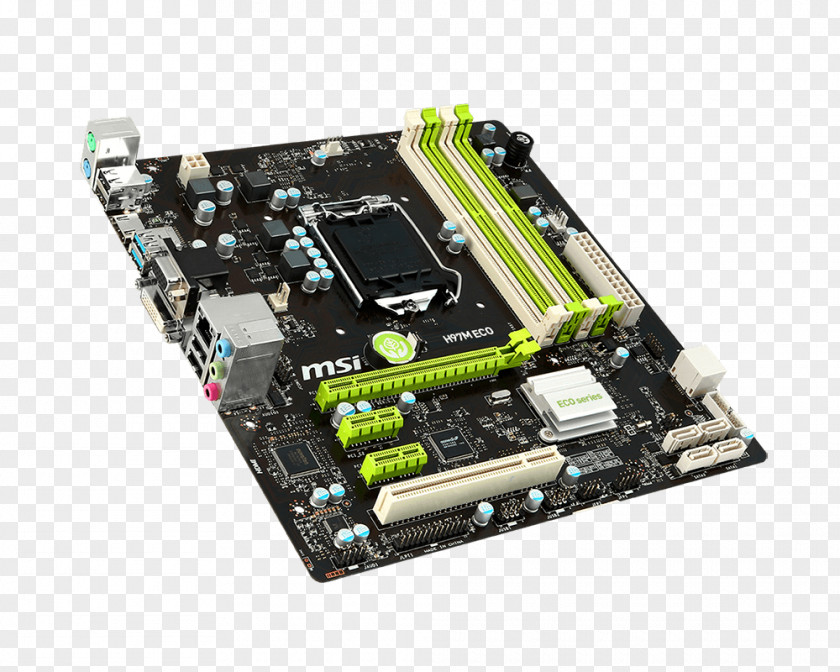 Intel LGA 1150 Motherboard MicroATX Micro-Star International PNG