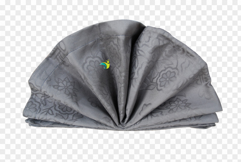 Napkin Headgear Cap Grey PNG