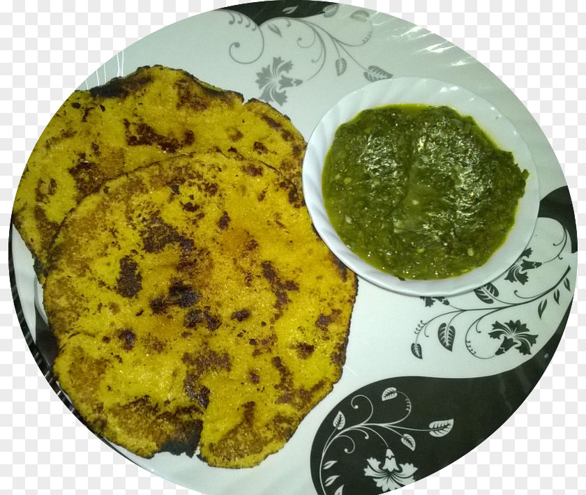 Chapathi Indian Cuisine Roti Sarson Da Saag Paratha PNG
