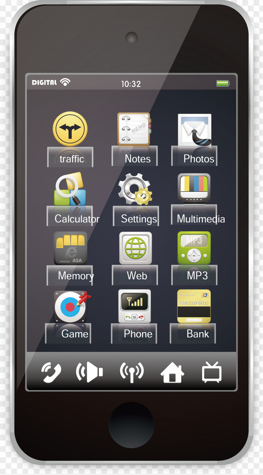 Mobile Software Smartphone Feature Phone Application Device PNG
