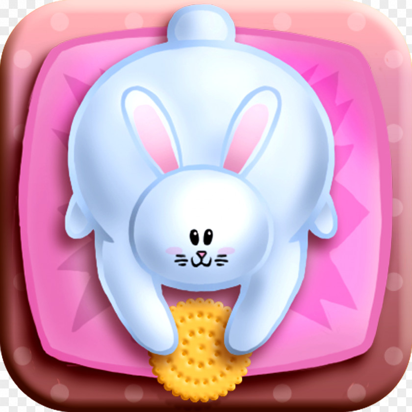 Rabbits Eat Moon Cakes Easter Bunny Technology PNG