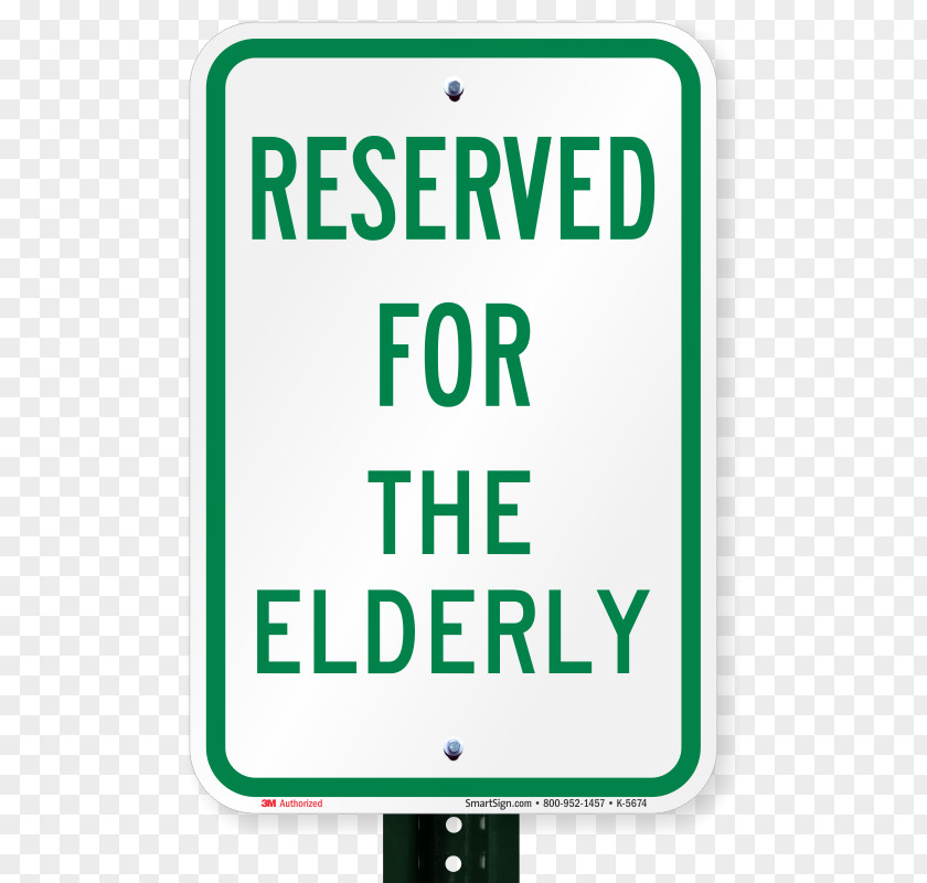 Thick Respect For The Elderly Car Park Disabled Parking Permit Clip Art PNG