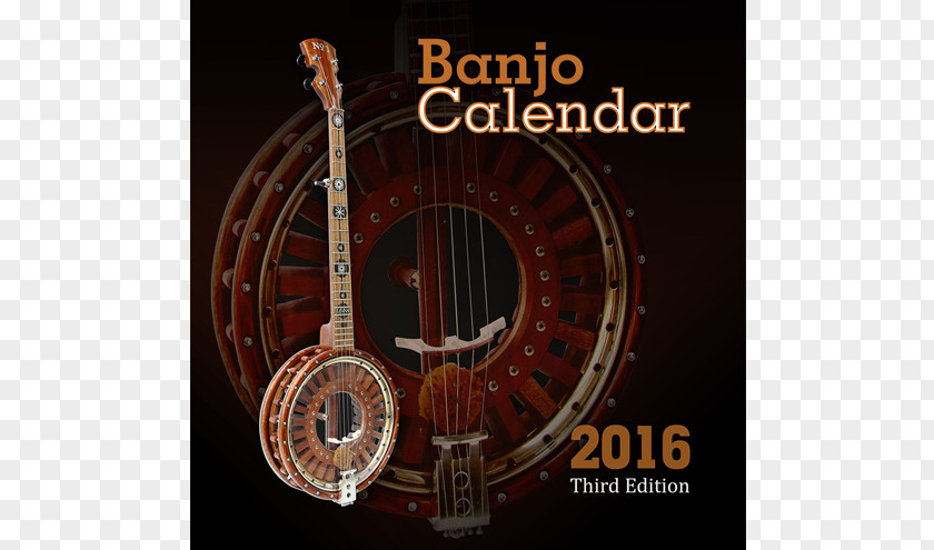 2016 Calendar Cover Banjo String Instruments Musical Instrument Accessory PNG