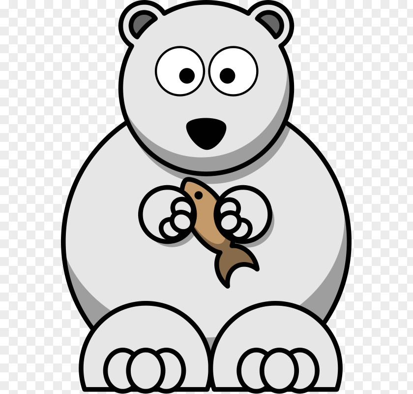 Cartoon Pictures Of Bears Polar Bear Clip Art PNG