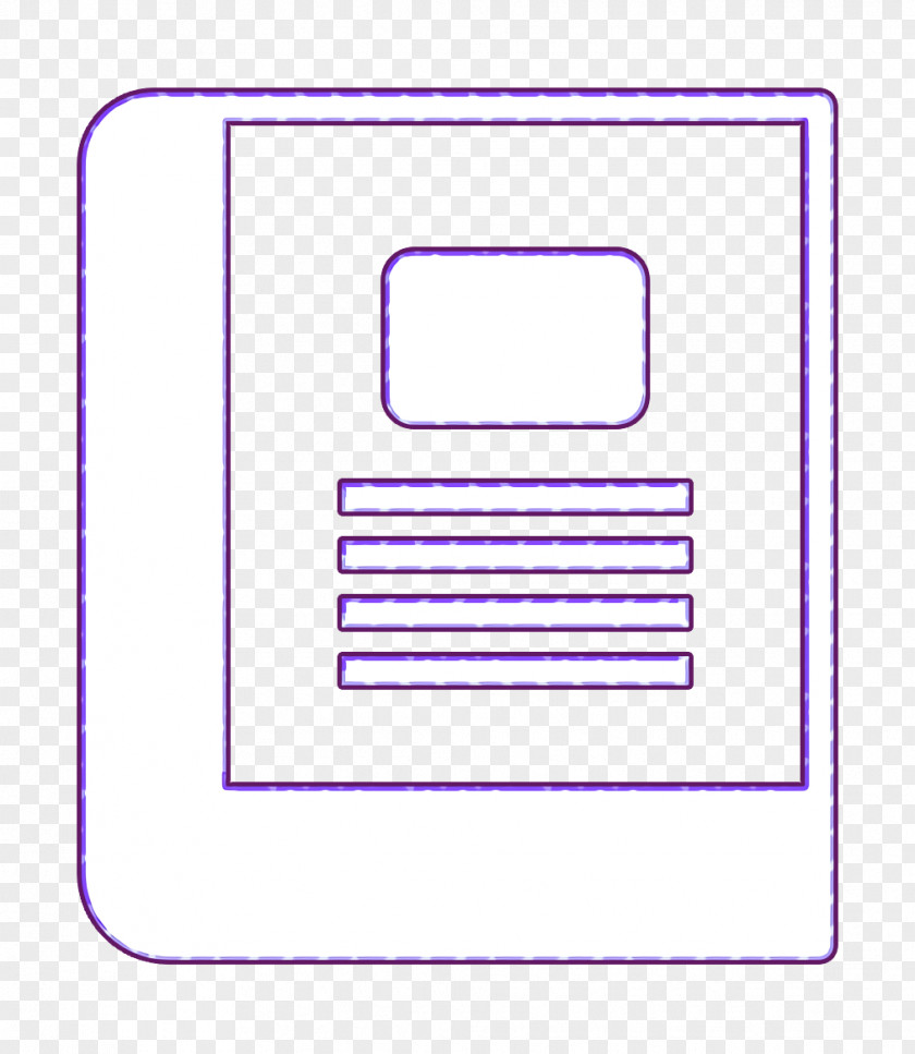 Contact And Message Icon Agenda Book PNG