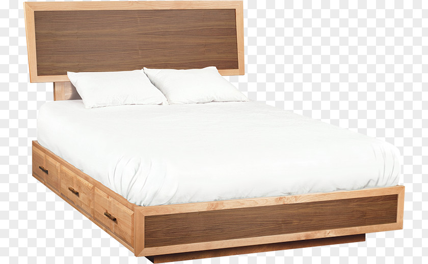 Custom Wood Tables Portland Platform Bed Furniture Bedroom PNG