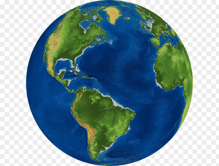 Earth Day Globe World Map Clip Art PNG