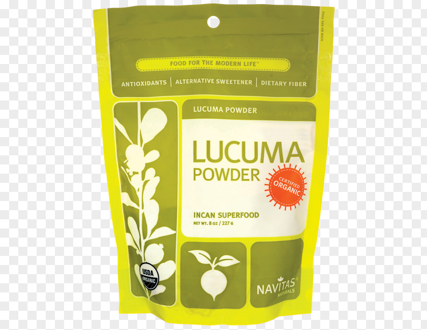 LUCUMA Organic Food Smoothie Lucuma Powder PNG