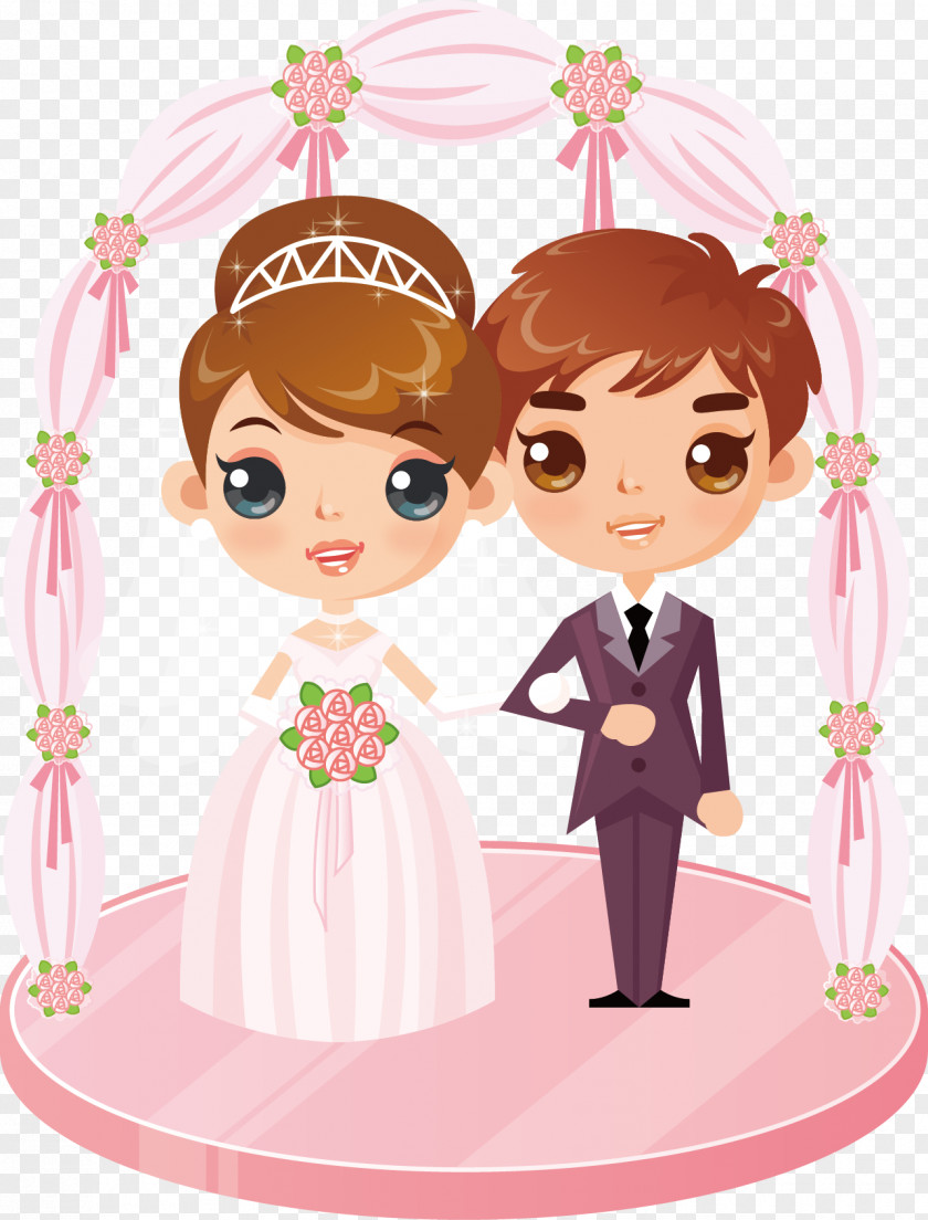 Painted Wedding Baby Icon Marriage Animation PNG