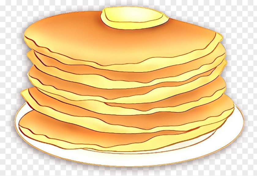 Pancake Yellow Food Dish Breakfast PNG