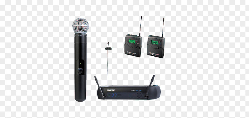 Wireless Microphone Shure SM58 SM57 Beta 58A PNG