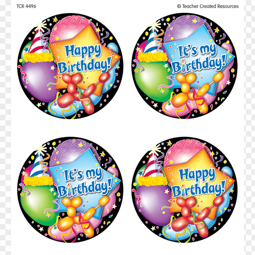 Balloon Birthday Badge Clothing Award PNG