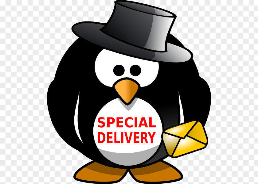 Courier Vector Penguin Drawing Cartoon Clip Art PNG