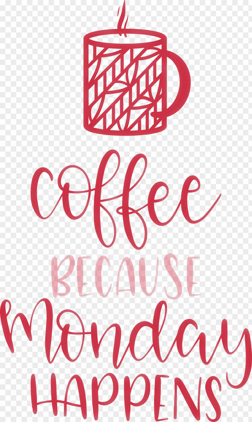 Coffee Monday PNG