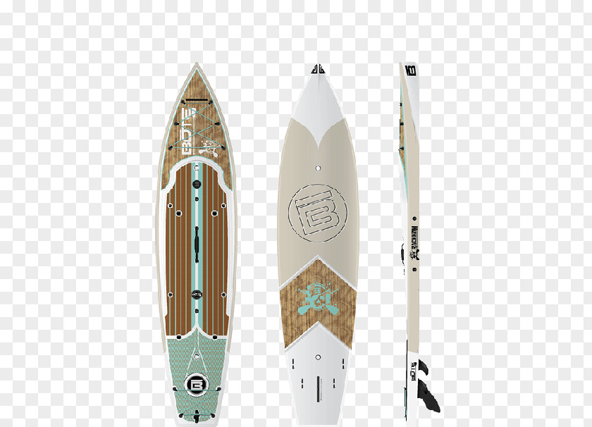 Vintage Surf Fishing Rods Standup Paddleboarding Paddling Surfboard PNG