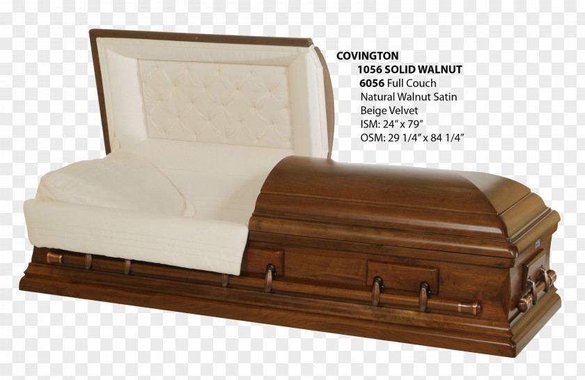 Walnut & Almonds Coffin Funeral Home Cremation Crematory PNG