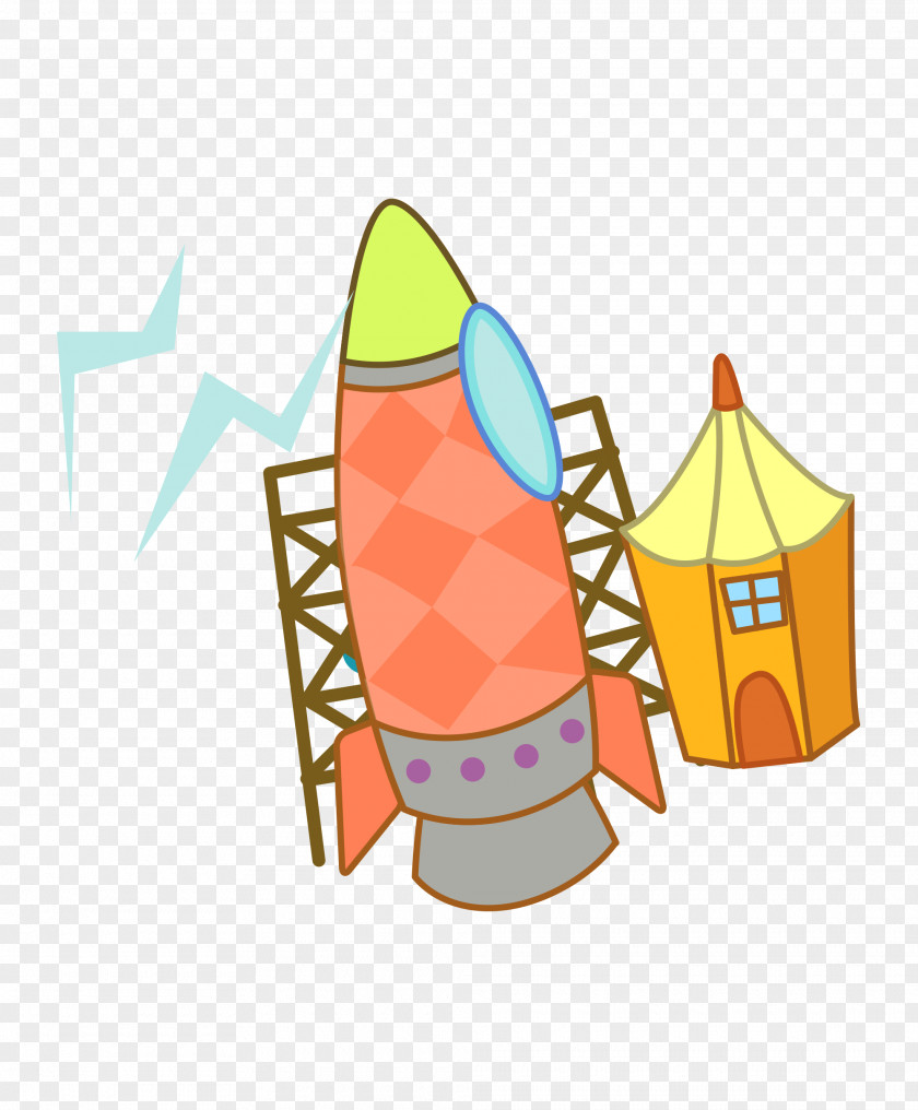 Cartoon Rocket Clip Art PNG