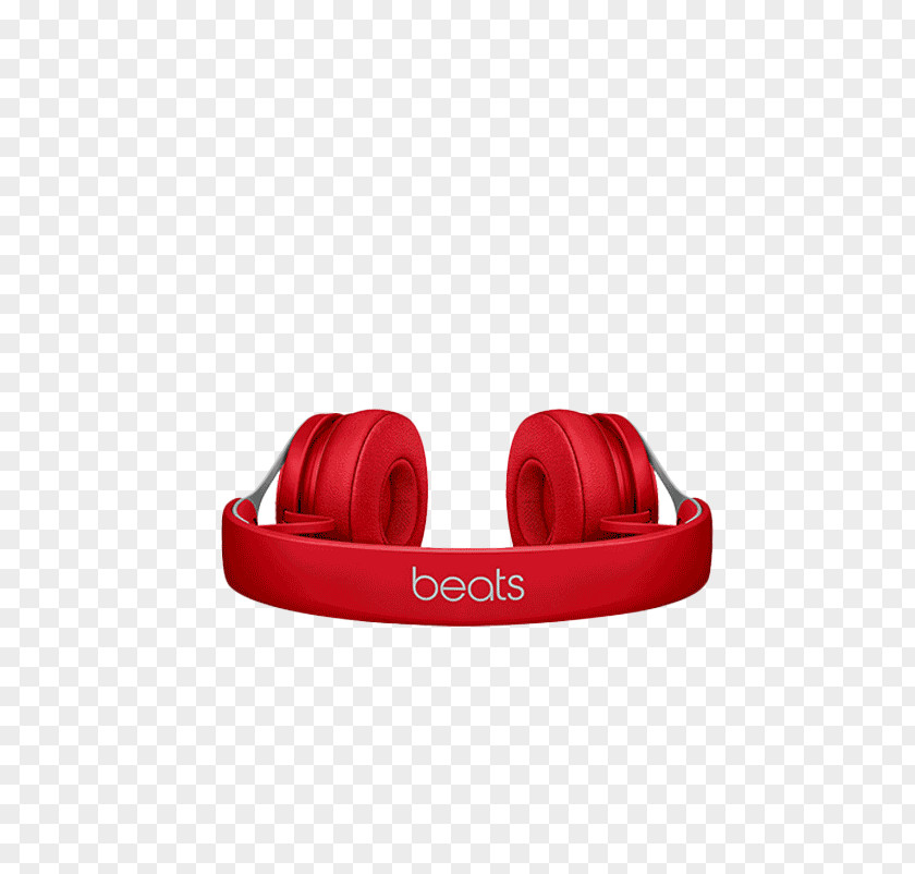 Flat Red Headphones Microphone Beats Electronics Sound Audio Equipment PNG