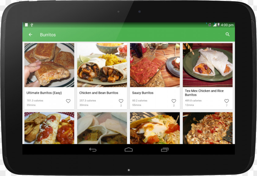 Lunch Food Recipe Android PNG