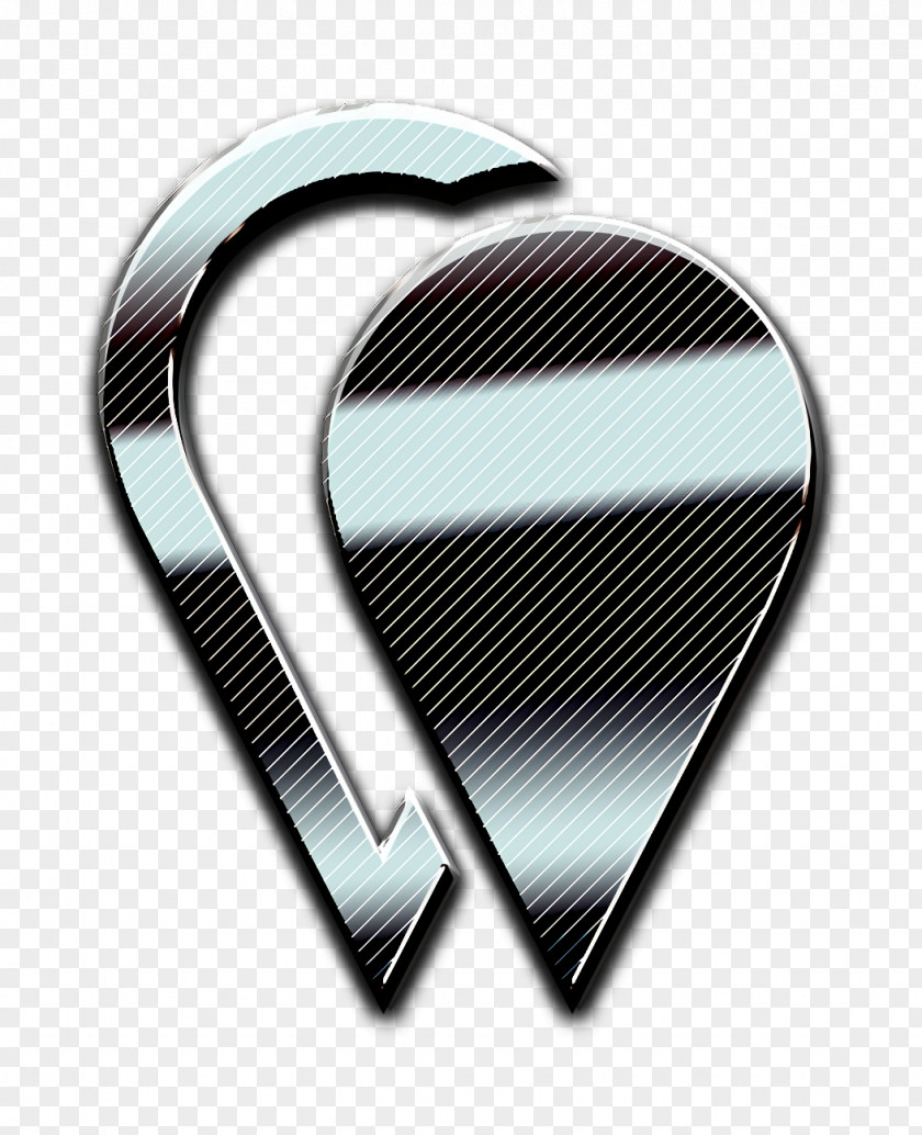 Metal Heart Car Icon PNG