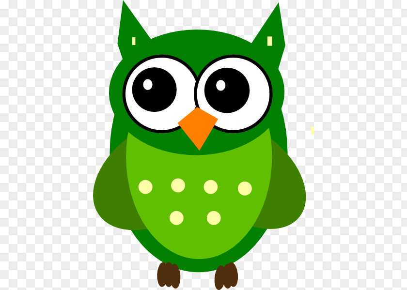 Owl Pattern Vector Clip Art PNG