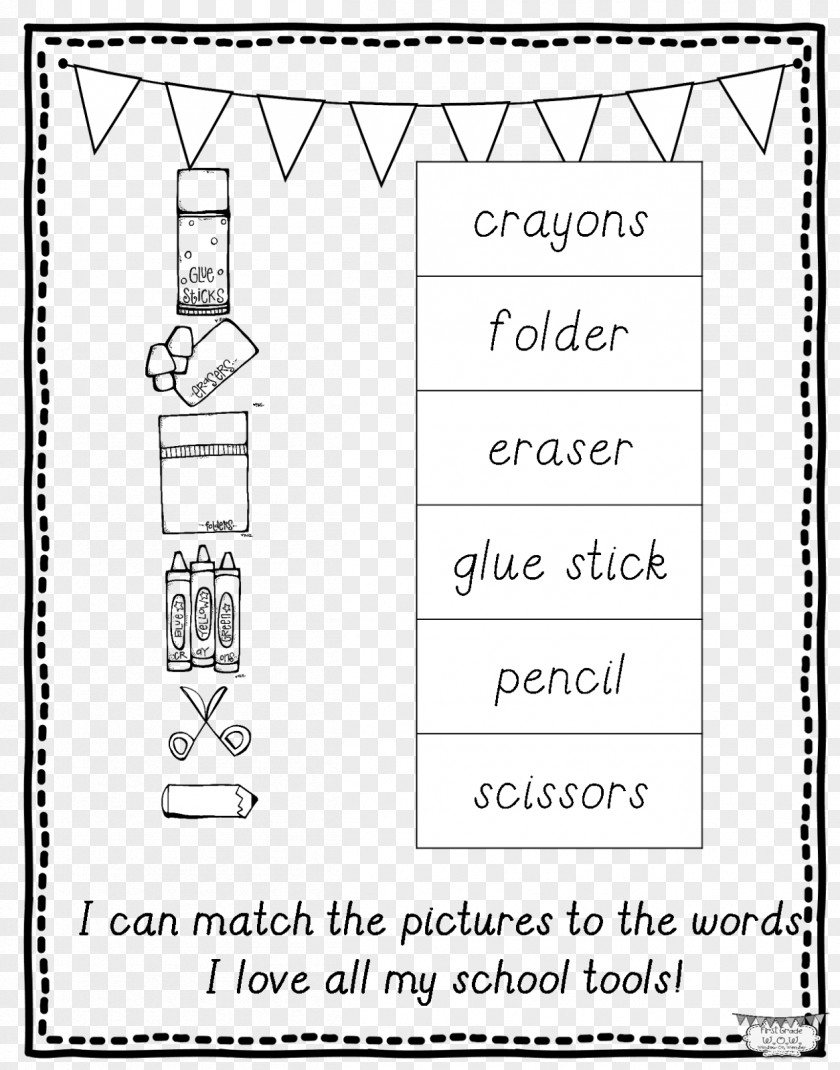 Packet /m/02csf First Grade Drawing Writing Document PNG
