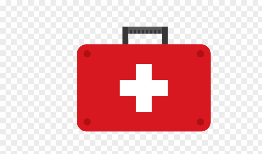 Red First Aid Kit Health Care Medicine Icon PNG