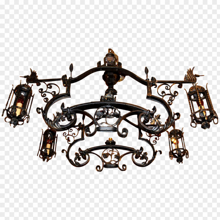 Chandelier Light Fixture Gothic Revival Architecture Lighting PNG